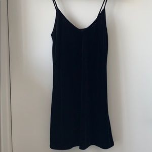 black velvet brandy melville slip dress